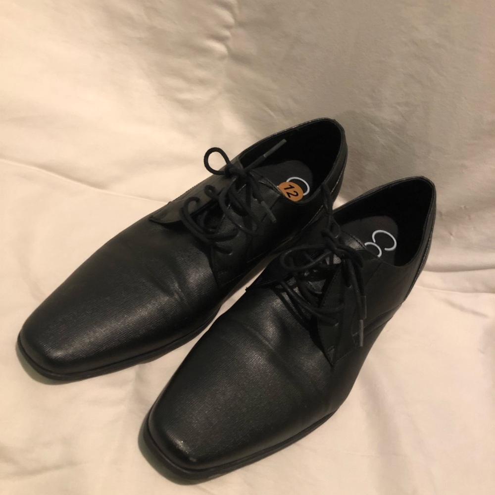 Calvin Klein Black Oxfords Size 12